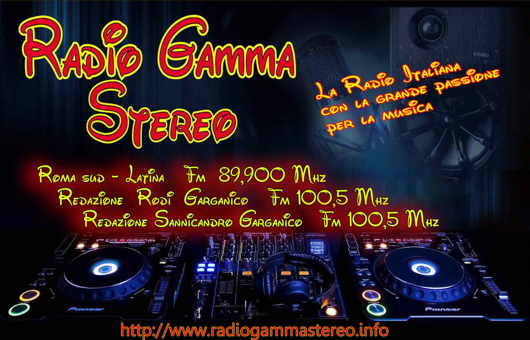 radio gamma stereo